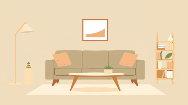 Mid Century Modern Living Room