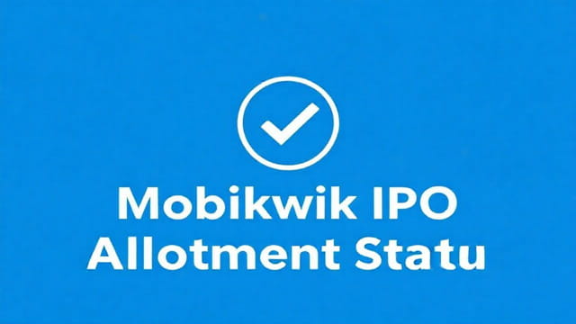 One Mobikwik Ipo Allotment Status