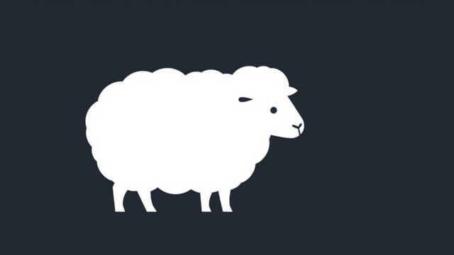 A Sheep In English