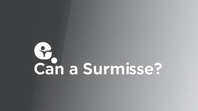 Can Surmise Be A Noun
