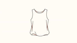 Delila Poplin Tank Top