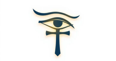 Eye Of Horus And Ankh