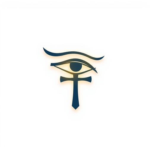 Eye Of Horus And Ankh