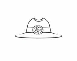 Gucci Wide Brim Hat