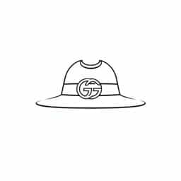 Gucci Wide Brim Hat
