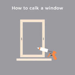 How To Calk A Window