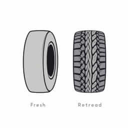 New Vs Retread Tires