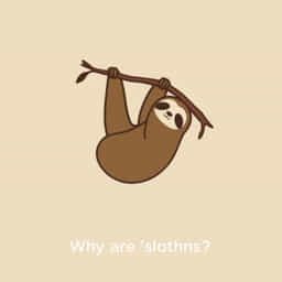 Why Are Sloths Slow