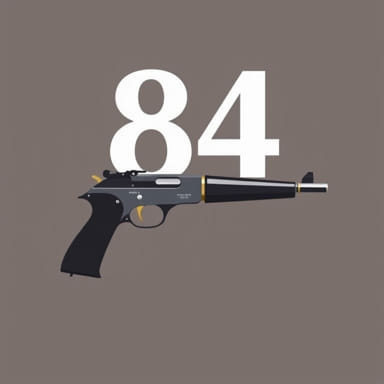 Beretta Model 84 Tercentennial