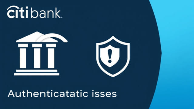 Citibank Authentication Issues Quicken
