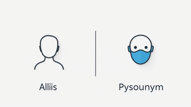 Difference Between Alias And Pseudonym