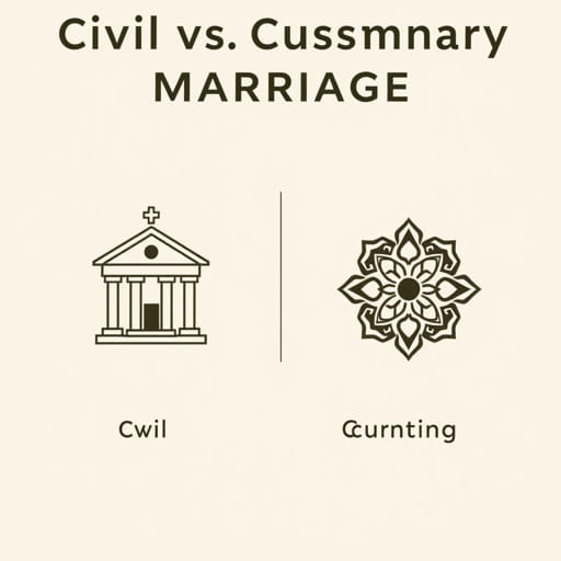 Difference Between Civil And Customary Marriage