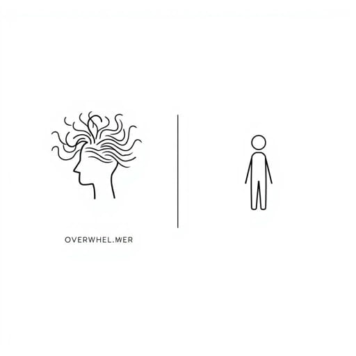Difference Between Overwhelmed And Overwhelming