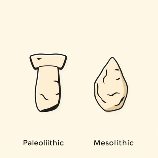 Difference Between Paleolithic And Mesolithic Age