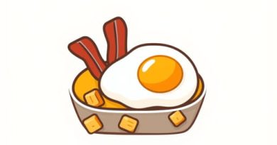 Egg Bacon Crouton Breakfast Casserole