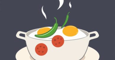 Egg Casserole With Green Chilies And Sausage