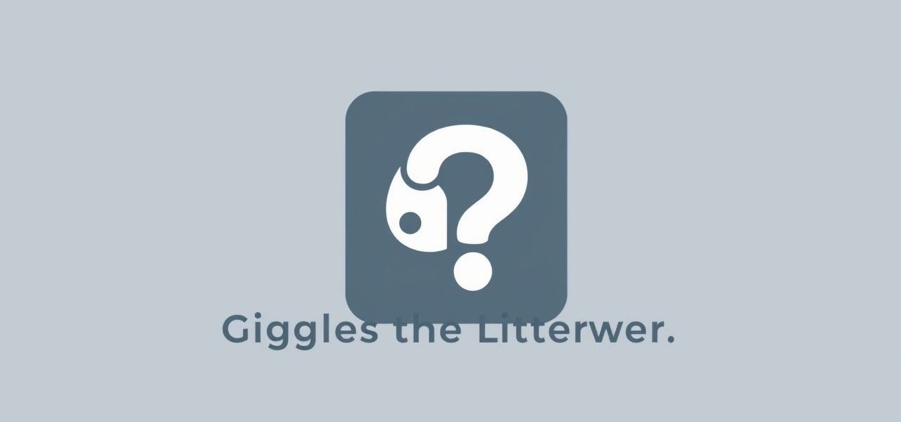 Giggles The Litterbug Question Answer