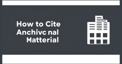 How To Cite Archival Material Chicago