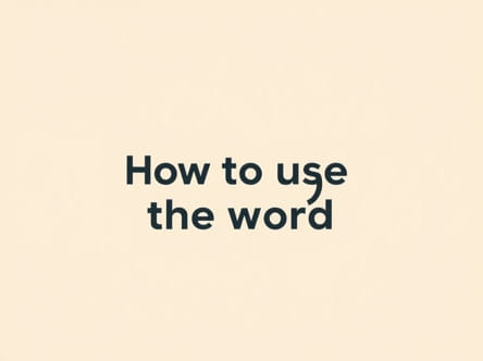 How To Use The Word Perchance