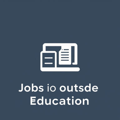 Jobs For Teachers Outside Of Education