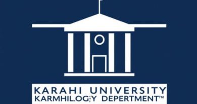 Karachi University Criminology Department