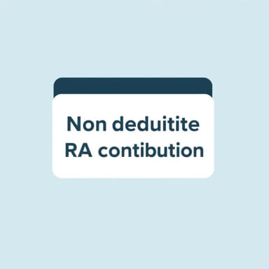 Maximum Nondeductible Ira Contribution