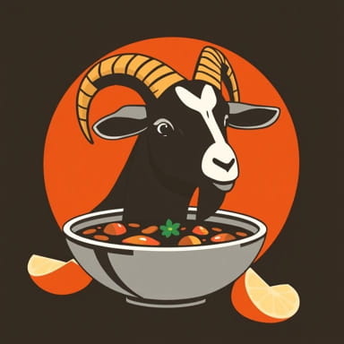 Mexican Stewed Goat Consomm