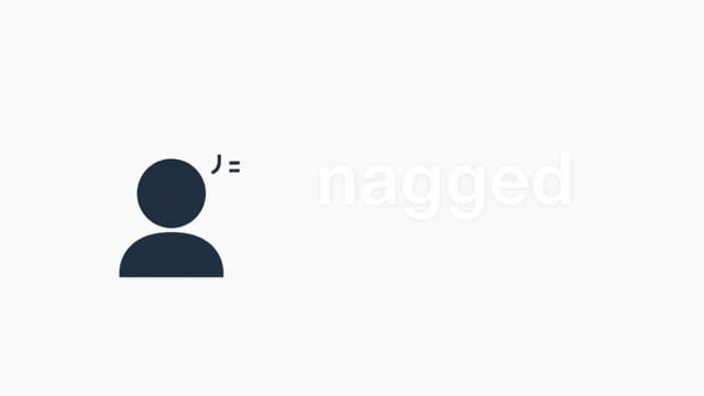 Nagged Pronunciation In English