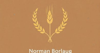 Norman Borlaug Nobel Prize In Which Field