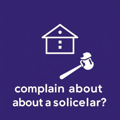 On What Grounds Can You Complain About A Solicitor