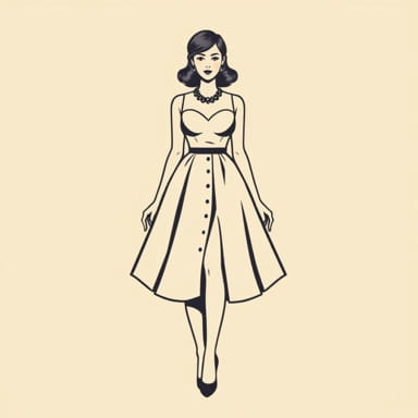 Retro Glamour Outfit Dress To Impress