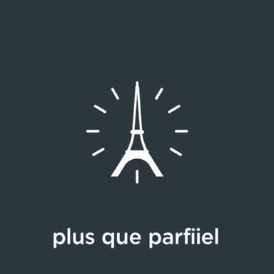 The Plus Que Parfait In French