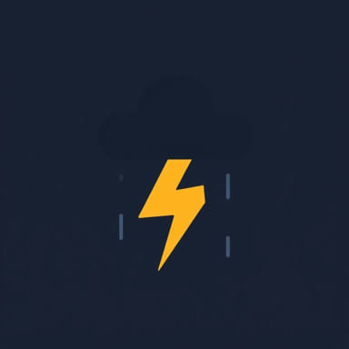 Uk Thundery Rain Warning