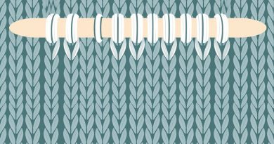 Weaving In Ends Knitting Stockinette