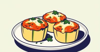 Zucchini Parmesan Meatloaf Cups