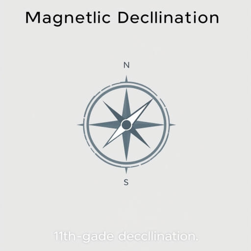 Define Magnetic Declination Class 11