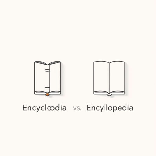 Difference Between Encyclopedia And Encyclopaedia