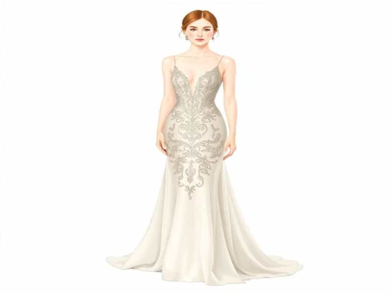 Baltic Born Arlene Shimmer Gown