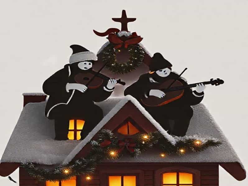 Christmas Fiddlers On The Housetop