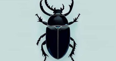 Florida Deep Digger Scarab Beetle