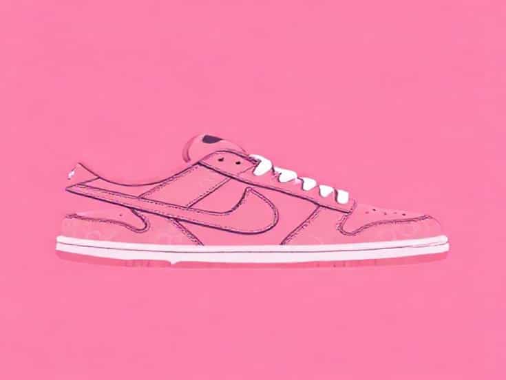 Nike Dunk Low Pink Paisley