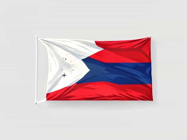 Philippine Flag Background For Pictorial