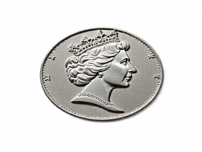 Queen Elizabeth The Second Coin