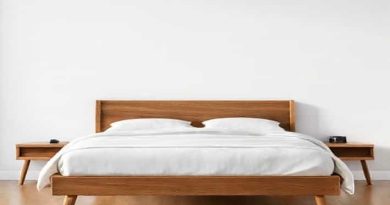 Queen Mid Century Modern Bed