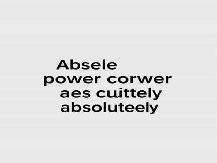 Quote Absolute Power Corrupts Absolutely