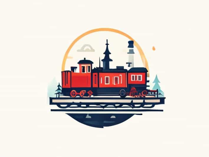 The Cog Railway Pikes Peak