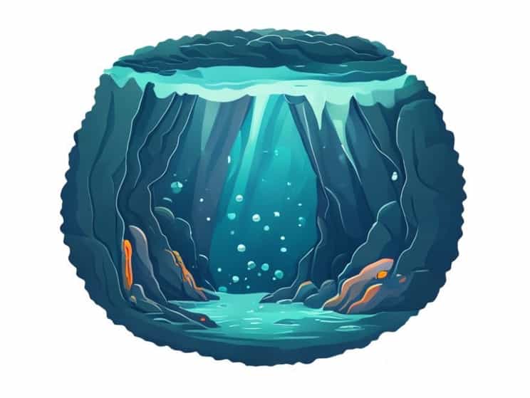 Age Of Calamitous Underwater Cavern