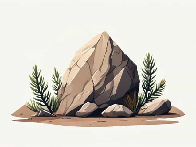 Big Rock In Pinon Hills