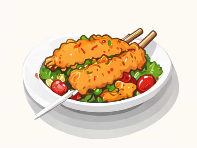 Chicken Satay Stir Fry