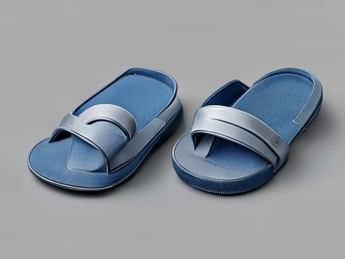 Denim Kurt Geiger Slides